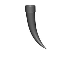 Drinking horn preview image 1